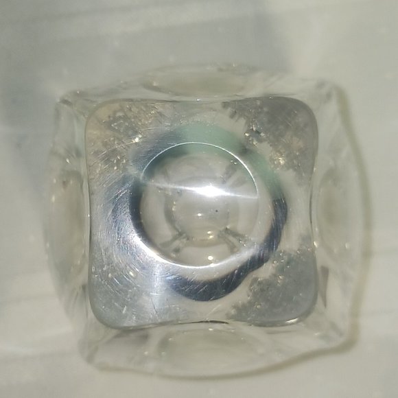 Vintage Edenfalk Skruf Swedish Made Vase with Etched Deer - Picture 4 of 4